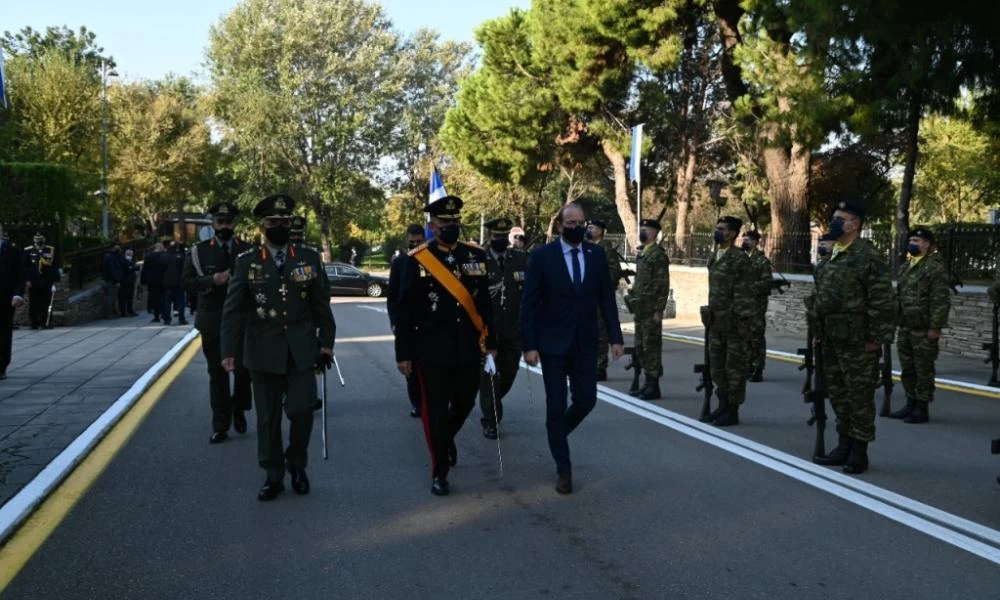 Παρουσία Αρχηγού Εθνικής Φρουράς στην Στρατιωτική Παρέλαση στη Θεσσαλονίκη για την Επέτειο της 28ης Οκτωβρίου